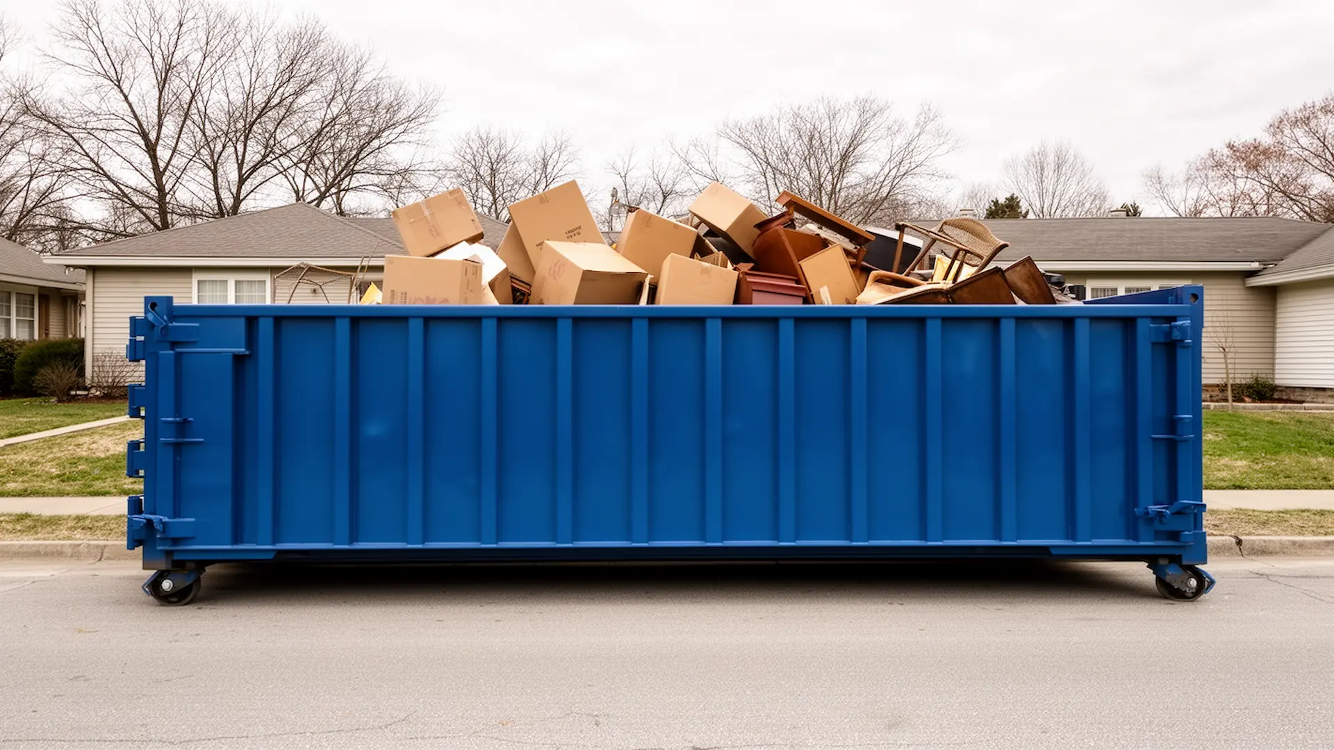 Roll-off dumpster from Williams & Daniels Dumpsters in Albany, NY